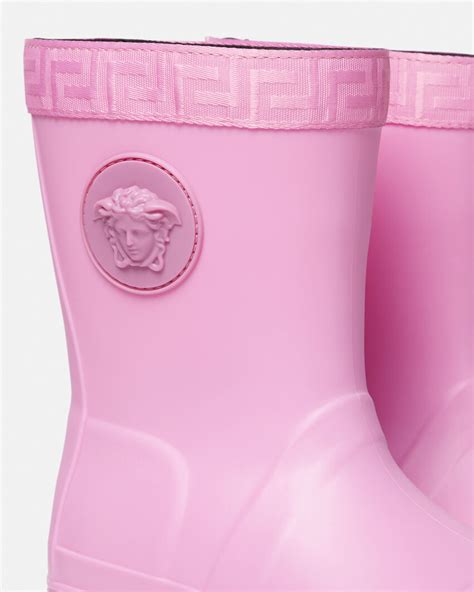 versace kids rain boots|Greca Kids Rainboots .